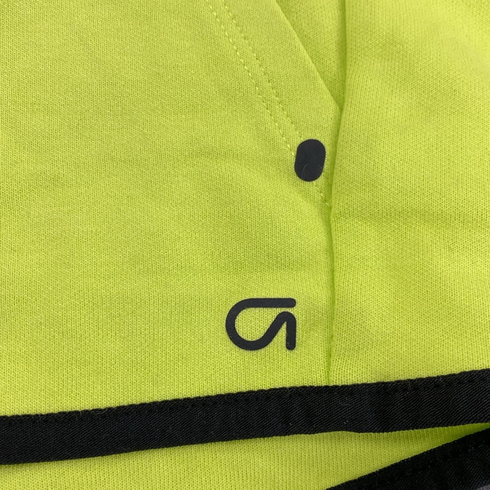 NWT Neon Yellow/ Green Youth XXL 14-16 Gap Fit Zip Up Jacket - Picture 4 of 7
